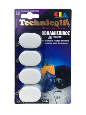 Odkamieniacz TECHNICQLL 4 tabletki x 14 g