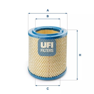 FILTER AIR UFI 27.888.00  