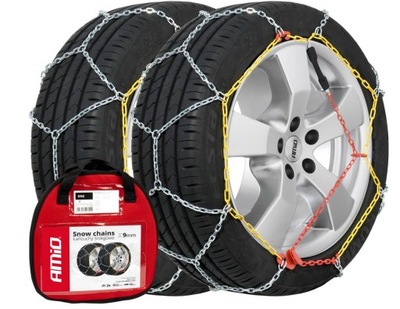 CADENAS NIEVE AL RUEDAS 195/65R15 185/80R14 R13 R14 R15 9MM KNS-80  