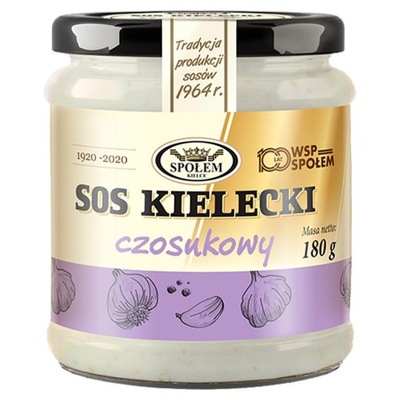 SPOŁEM Sos kielecki czosnkowy 180g