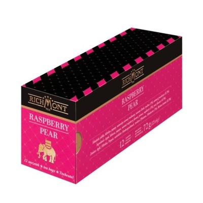 Owocowa herbata Richmont Raspberry Pear 12x6g