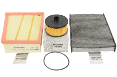 Фильтры набор 1.2 1.3 tce megane iv оригинал фото №1