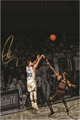 Plakat Stephen Curry NBA Golden State Warriors NBA
