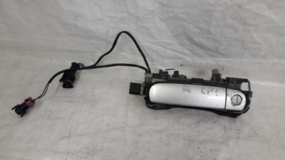 Ручка дверь наружная audi s4 b5 цвет ly7w 1999-2001 фото №1