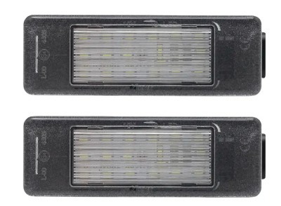 Peugeot citroen fiat mercedes vw ліхтарі номерного знака ledunii фото №1