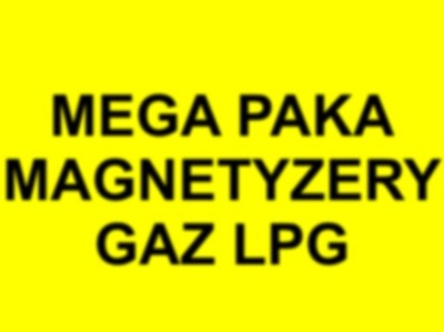 MEGA КОРОБКА MAGNETYZERY LPG+PB MAGNETYZER TESTOWANE фото