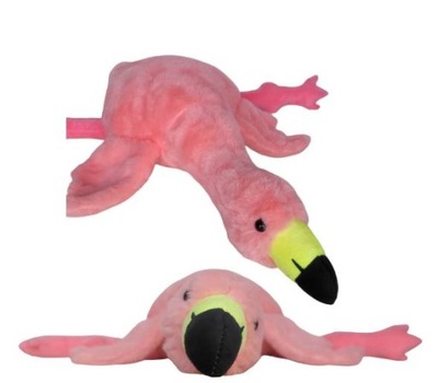 MASKOTKA FLAMING GĘŚ PLUSZAK PODUSZKA 70CM