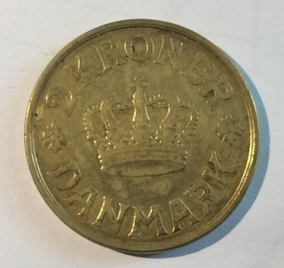 moneta Dania 2 korony 1925