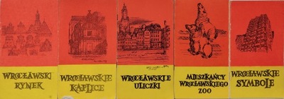 Wrocław x5 książek