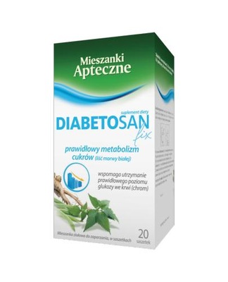HERBAPOL LUBLIN Diabetosan Fix - 20 sasz.