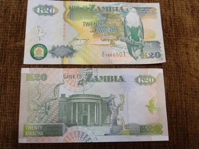 266.ZAMBIA 20 KWACHA UNC