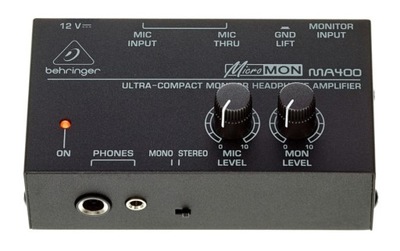 Wzmacniacz słuchawkowy Behringer Micromon MA400
