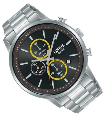 Zegarek męski na bransolecie Lorus RM395GX9 CHRONO