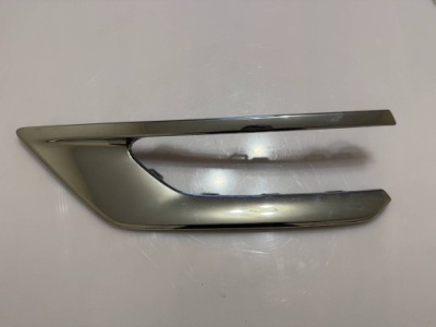 Хром левый решётки бампера volvo xc90 ii lift 31663539 фото №1