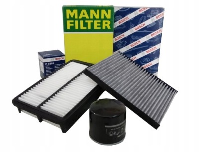 Kia sportage ii 04-07 2.0 2.7 фильтры набор фото №1