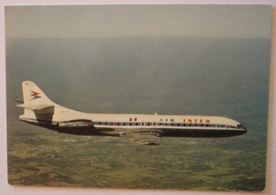 SAMOLOT - AIR INTER - CARAVELLE XII - S.N.I.A.S ( France )