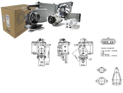 Клапан egr renault grand scenic ii laguna ii megane ii scenic ii фото №1