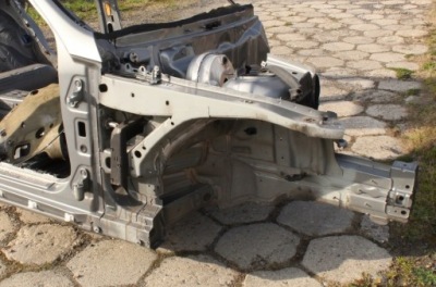 Лонжерон четверть перед правый mercedes w212 lift фото №1