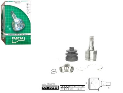 Шарнір привідний внутрішній ford focus c-max focus фото №1