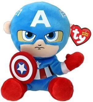 Beanie Babies Marvel Captain America 15cm