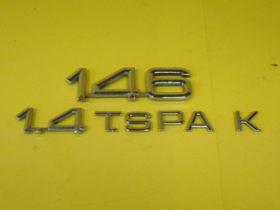 Значок эмблема надпись alfa romeo 145 - 146 1.4 tspark nr214 фото №1
