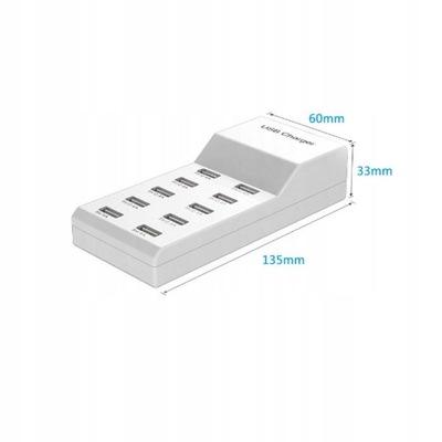 MULTI-PORTOWA INTELIGENTNA DISPOSITIVO DE CARGA USB  