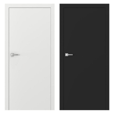 OD RĘKI - Drzwi wewnętrzne BEZPRZYLGOWE POD DOM