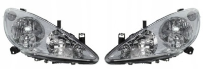 Peugeot 307 01-05 фара лампа передня le + pr фото №1