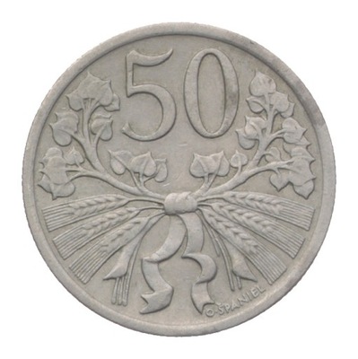 [M11289] Czechy 50 halerzy 1922