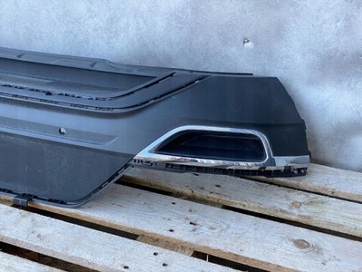 Vw t-roc накладка бампера задняя 2ga807301ab фото №1