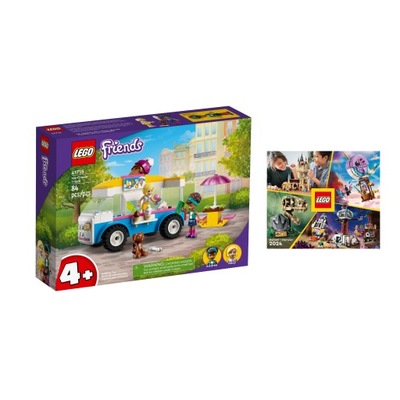 LEGO FRIENDS #41715 - Furgonetka z lodami + KATALOG LEGO 2024