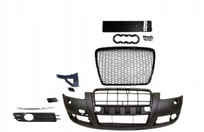 Audi a6 c6 2004-2008 омыватель бампер передний перед фото №1