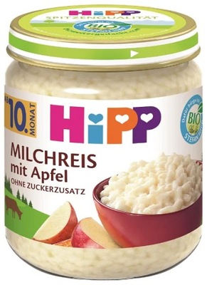 HiPP ORGANIC Mleko ryżowe z jabłkami 6×200g