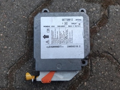 Ldv maxus датчик модуль подушки безопасности подушка безопасности 587750012 фото №1