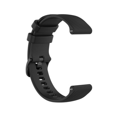 Pasek Silikonowy do smartwatcha szer 22mm czarny