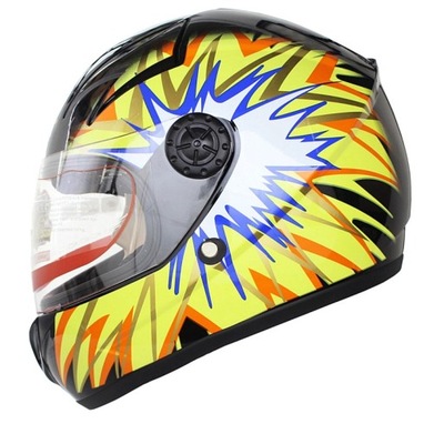 CASCO PARA HIJOS DZIECI MOTOR SCOOTER ROWER MINI DZIECIECY L 50-51 REGALO  