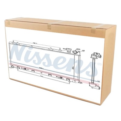 Радиатор двигателя wody do subaru forester 2.5 фото №1