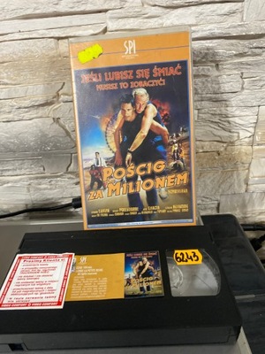 KASETA VHS AG-Pościg za Milionem VHS Jose Garcia