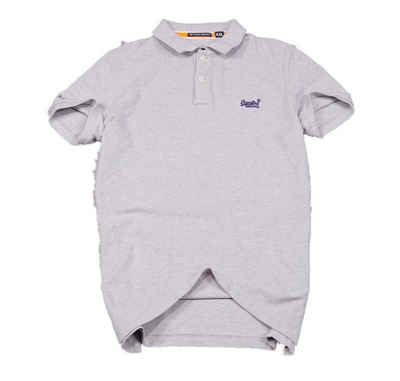 SUPERDRY JAPAN CLASSIC PIQUE _ KOSZULKA POLO _ L / XL _ MEN _ 100% BAWEŁNA