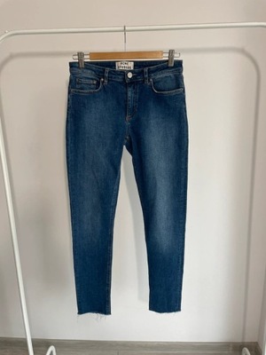 Acne Studios spodnie jeansy dopasowane skinny slim strzępione 36 S 38 M 29