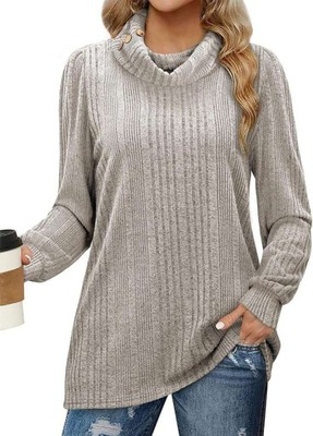 SWETER DAMSKI SWETER BEŻ L