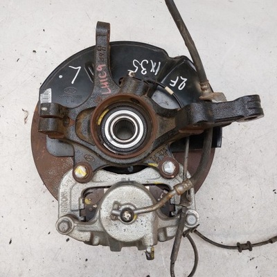 Hyundai ix35 1,7crdi поворотный кулак левая перед суппорт фото №1