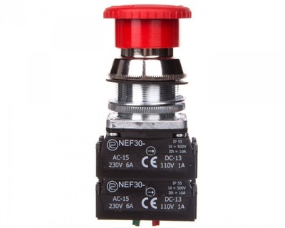 Przycisk fi30 2Z 2R IP56 NEF30-DRP 2X2Y C