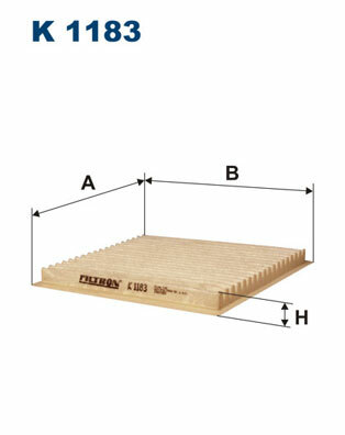 FILTRO DE CABINA CONTAMINACIÓN K 1183  