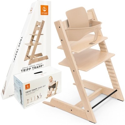 STOKKE Tripp Trapp krzesełko do karmienia Natural