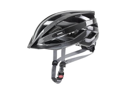 Kask rowerowy wygodny Uvex Air Wing L/XL Black / grey