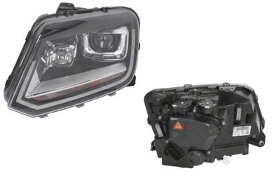 Фара лампа левый vw amarok 10- ксенон valeo фото №1