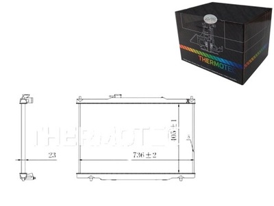 THERMOTEC РАДІАТОР ДВИГУНА CITROEN BERLINGO PEUGE