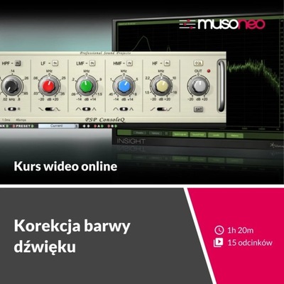 Musoneo - Korekcja barwy dźwięku - Kurs video PL (wersja elektroniczna)