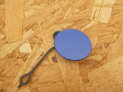 Opel corsa f заглушка фаркоп hak бампер перед 9829775980 фото №1